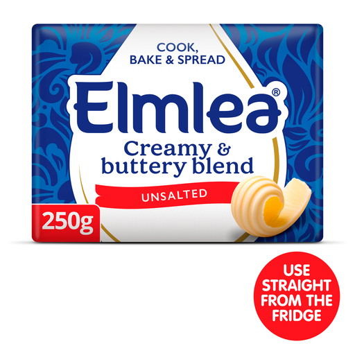 [17118] Elmlea Butter - BLOCK Unsalted 250g