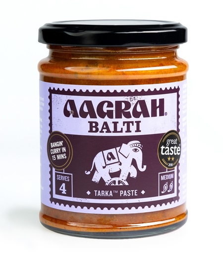 [17321] Aagrah Cooking Sauce - Balti Tarka X 6 X 270g