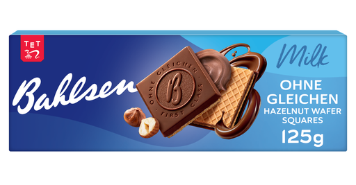 [17340] Bahlsen Wafer Biscuit - Milk Chocolate X 12 X 125g