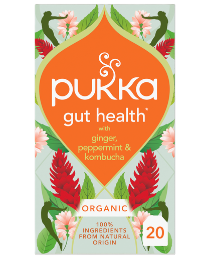 [17488] Pukka Organic Teas - Peppermint Ginger and Kombucha X 4 X 20pc