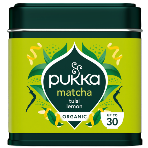 [17491] [30% OFF] Pukka Organic Matcha Powder - Tulsi Lemon X 6 X 30g