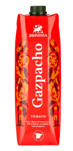 [17468] Brindisa Soup - Tomato Gazpacho 1L