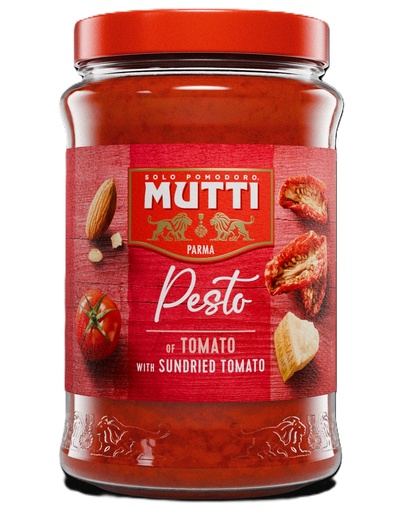 [17405] Mutti Pesto - Sundried Tomato X 6 X 180g