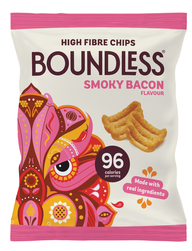 [17492] Boundless Chips - SMALL Smoky Bacon X 24 X 23g