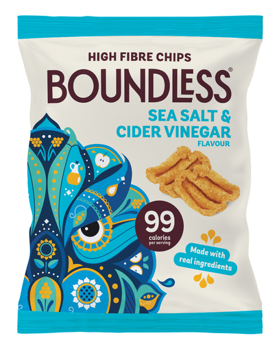[17495] Boundless Chips - SMALL Sea Salt and Cider Vinegar X 24 X 23g