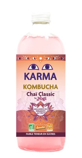 [17466] Karma Kombucha - Classic Chai by Yogi X 6 X 1L