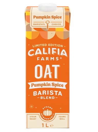 [17531] Califia Farms Oat Milk - Pumpkin Spice Barista X 6 X 1L