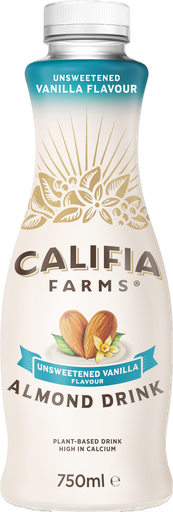 [17536] Califia Farms Almond Milk - Unsweetened Vanilla X 6 X 750ml