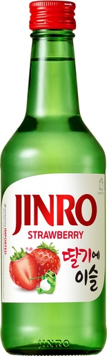 [17555] Jinro Chamisul Soju - Strawberry 13% ABV X 20 X 350ml