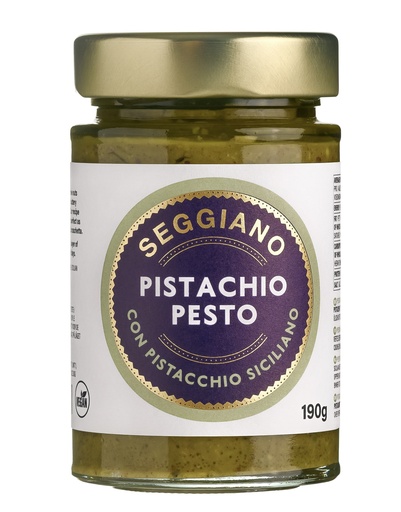 [17358] Seggiano Vegan Pesto - Pistachio X 6 X 190g