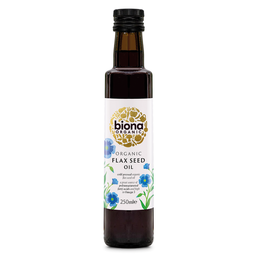 [17626] Biona Organic Cold Pressed Oil - Flax Seed X 6 X 250ml