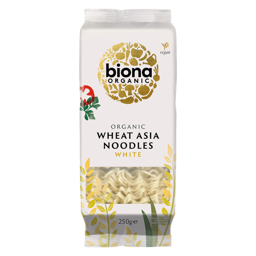 [17658] Biona Organic Noodles - White Wheat Asia X 8 X 250g