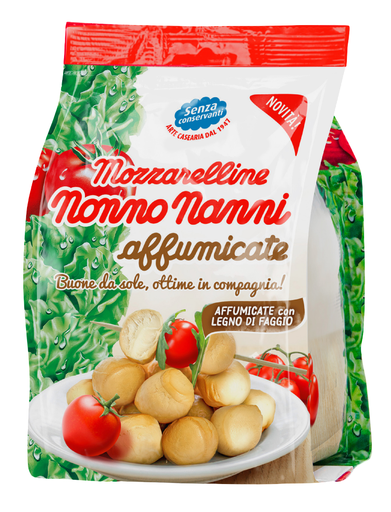 [17688] Nonno Nanni Italian Cheese - Smoked Mozzarella Balls 150g
