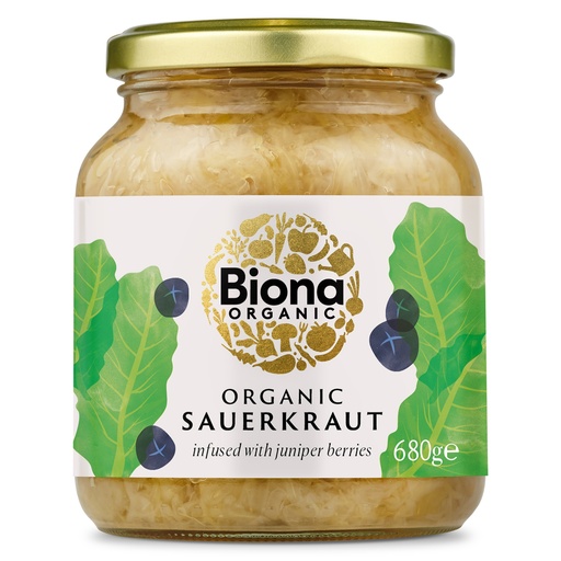 [17628] Biona Organic Veg Jars - Sauerkraut X 6 X 680g