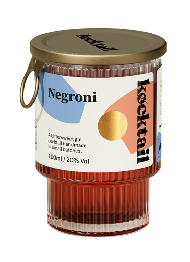[17576] Kocktail RTD Cocktails - GLASS Negroni 20% ABV 100ml
