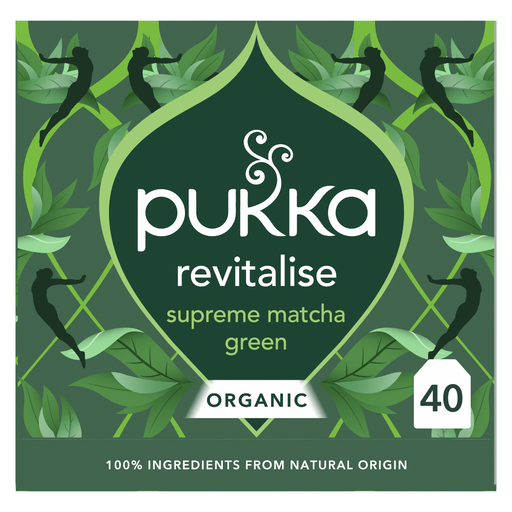 [17393] Pukka Organic Teas - Revitalise Supreme Matcha Green X 3 X 40pcs
