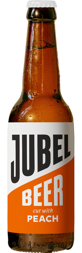 [17777] Jubel Beer - BOTTLE Cut with Peach Session Lager 4% ABV X 24 X 330ml