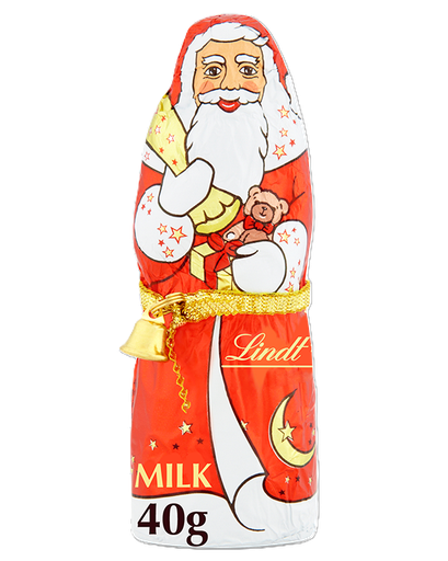 [17730] Lindt Milk Chocolate - Santa Claus X 32 X 40g