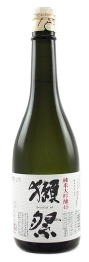 [17891] Dassai Japanese Sake - LARGE 45 Junmai Daiginjo 15% ABV X 12 X 720ml