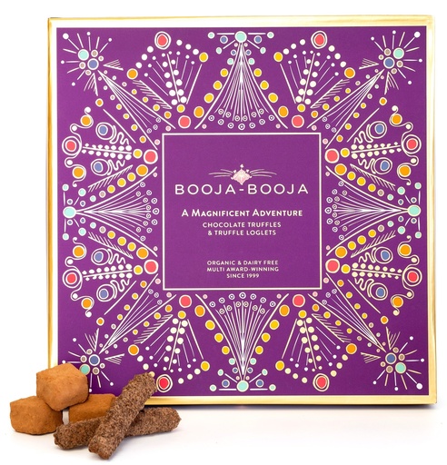 [17897] Booja Booja Vegan Chocolate Truffles - A Magnificent Adventure Loglets 335g