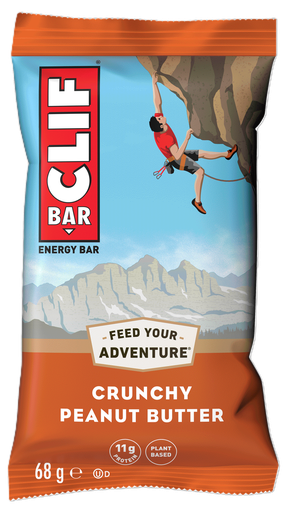 [17936] Clif Energy Bars - Crunchy Peanut Butter X 12 X 68g