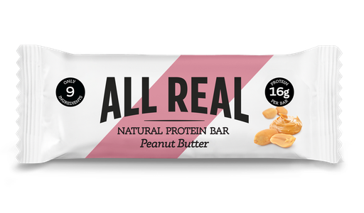[17874] All Real Nutrition Natural Protein Bars - Peanut Butter X 12 X 50g