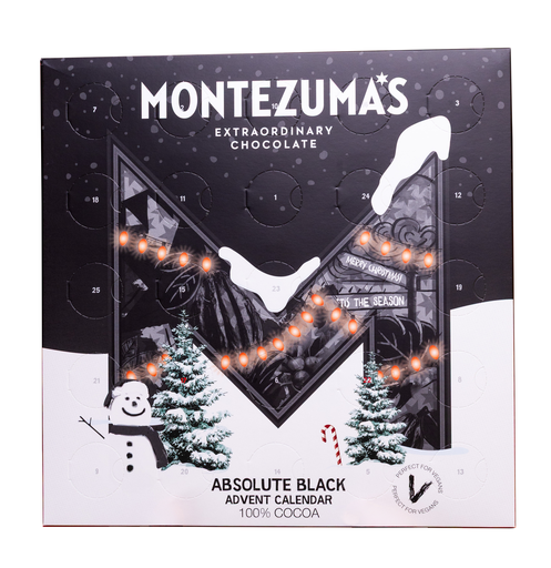 [17953] Montezumas Advent Calendar XMAS - Absolute Black 150g