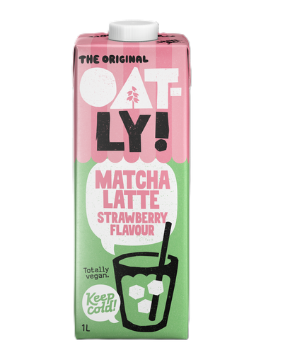 [17915] Oatly Chilled Oat Drink - Matcha Latte Strawberry X 6 X 1L