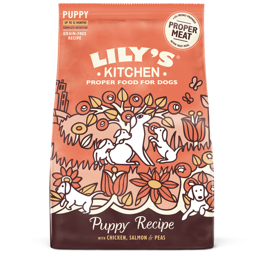 [17912] Lilys Kitchen Pet Food - PUPPY DRY Chicken and Salmon ZDPDC70 7kg