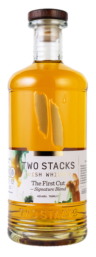 [17957] Two Stacks Irish Whiskey - BOTTLE The First Cut Signature Blend 43% ABV 700ml