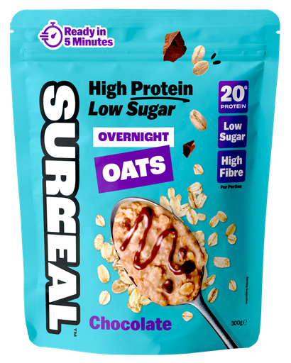 [17921] [15% OFF] Surreal High Protein Overnight Oats - Chocolate X 5 X 300g