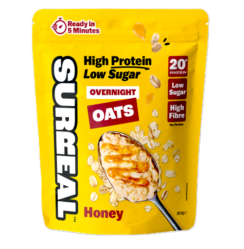 [17922] [15% OFF] Surreal High Protein Overnight Oats - Honey X 5 X 300g