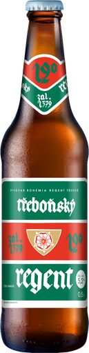 [17965] Bohemia Regent Beer - BOTTLE Retro Strong Czech Pilsener Pale Lager ABV 5.2% X 20 X 500ml