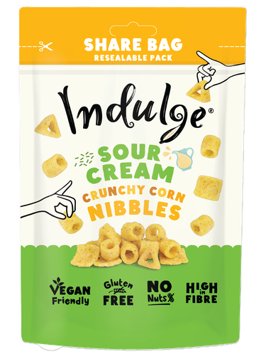 [18037] Indulge Corn Snacks - Sour Cream X 7 X 100g