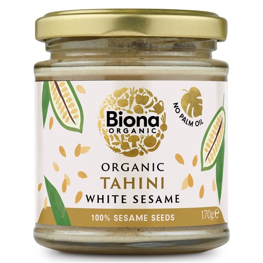 [18061] Biona Organic Tahini - White Sesame X 6 X 170g