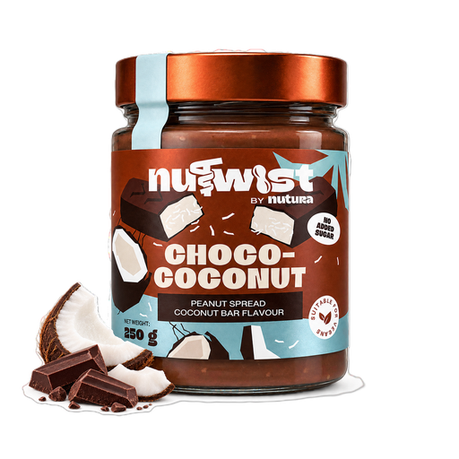 [17992] Nutwist Peanut Spread - Choco Coconut X 8 X 250g