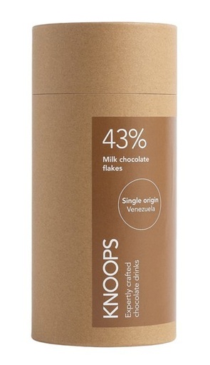 [18100] Knoops Hot Chocolate Flakes - 43% Milk 250g